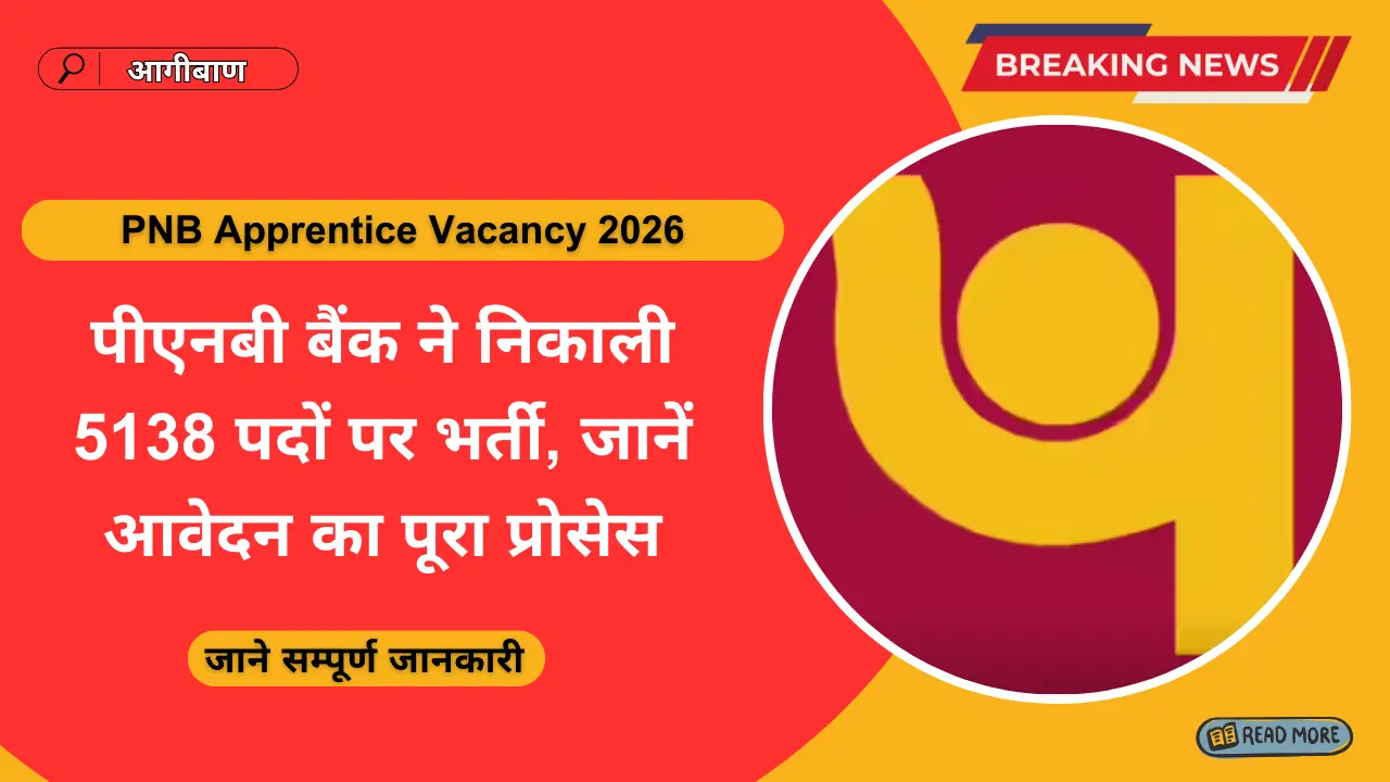 PNB Apprentice Vacancy 2026
